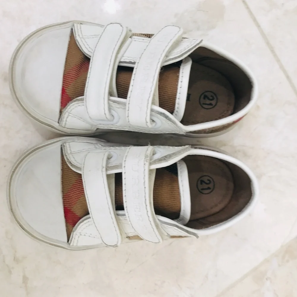 BURBERRY Nova Check Sneakers Plaid - Picture 3 of 11